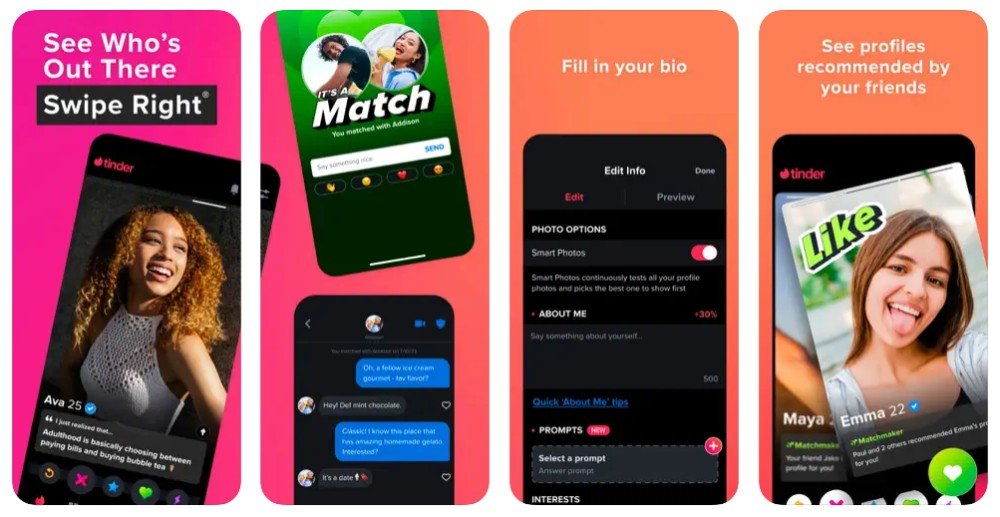 tinder aplikace apple appstore